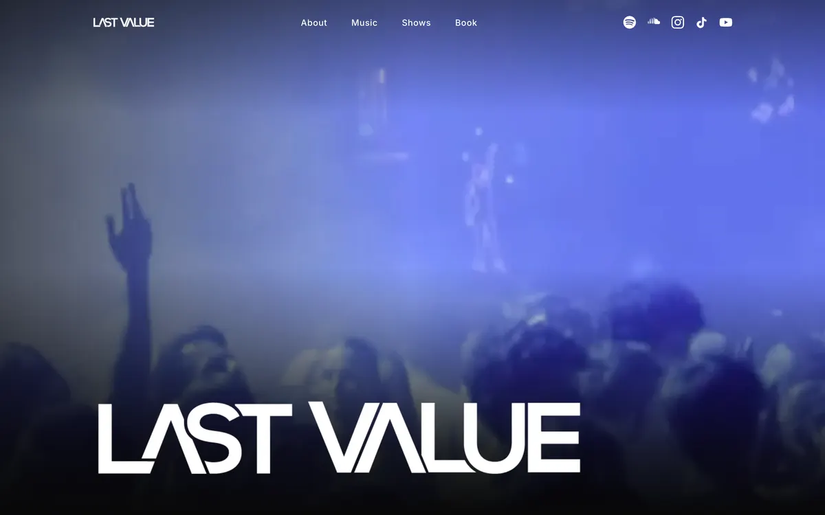 Vorschau der Custom-Site Last Value